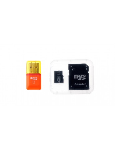 16GB microSDHC Memory Card w/ Card Adapter and Card Reader